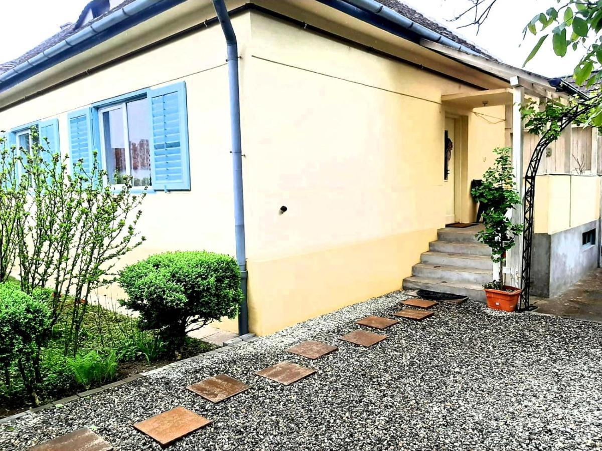 Casa Cu Obloane Albastre Villa Sibiu Exterior foto